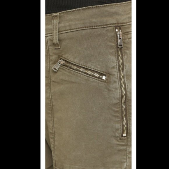 J Brand Utility Zip Moto Army Skinny Ankle Pant - Picture 9 of 13